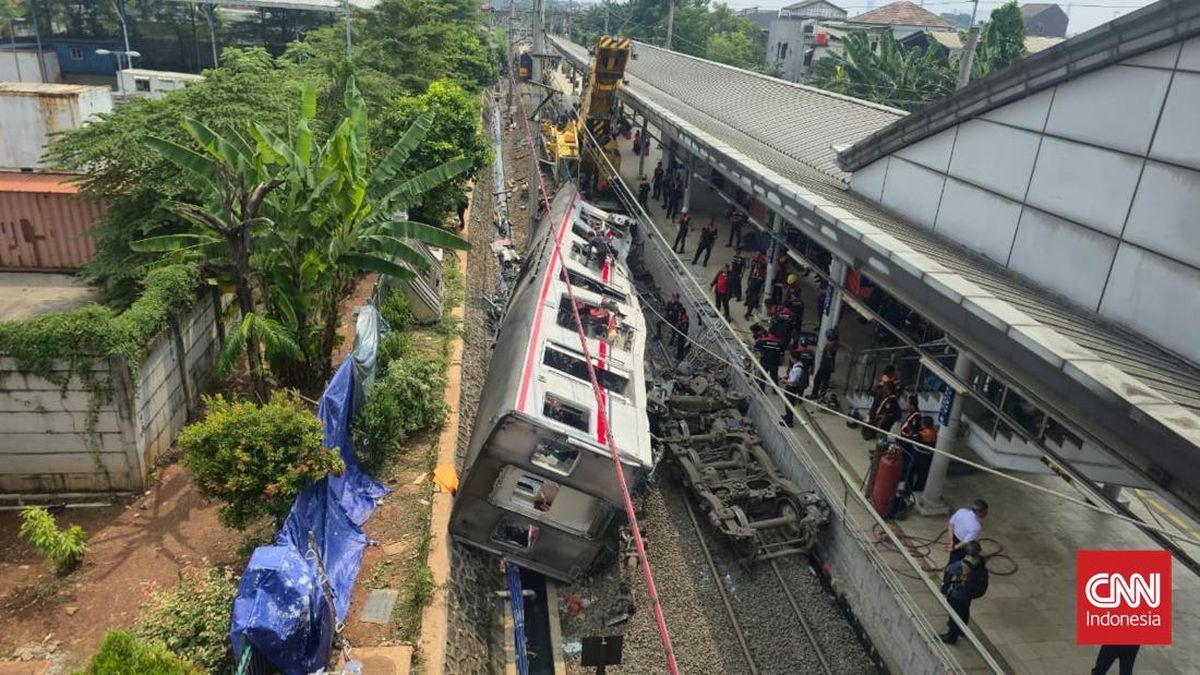 Polisi Periksa 31 Saksi Kecelakaan Kereta Bekasi