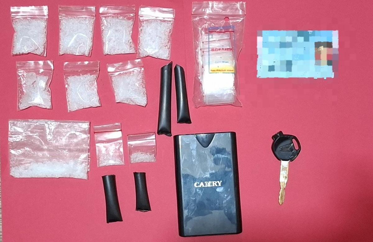 Polres Berau Tangkap Dua Pengedar Sabu dengan 11 Paket Narkotika
