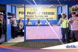 Polres Metro Tangerang Siagakan 22 Pos Pantau Antisipasi Kamtibmas