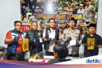Polres Musi Rawas Gagalkan Penyelundupan Sabu Lebih dari 2 Kg