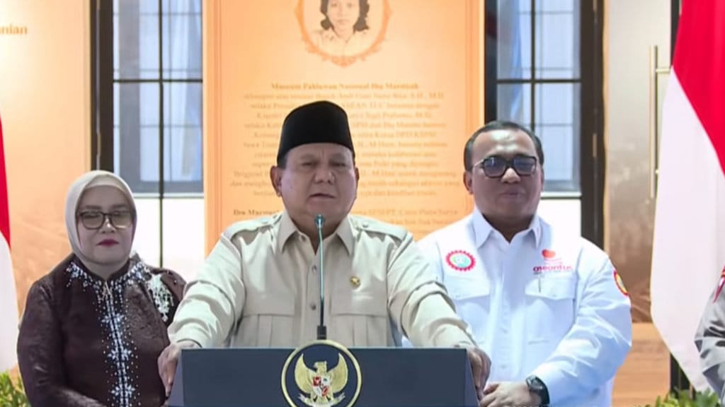 Prabowo Banggakan Ekspor Pupuk Indonesia Akibat Konflik Selat Hormuz