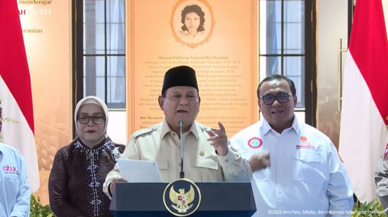 Prabowo Beri Pujian pada Mentan Andi Amran Sulaiman