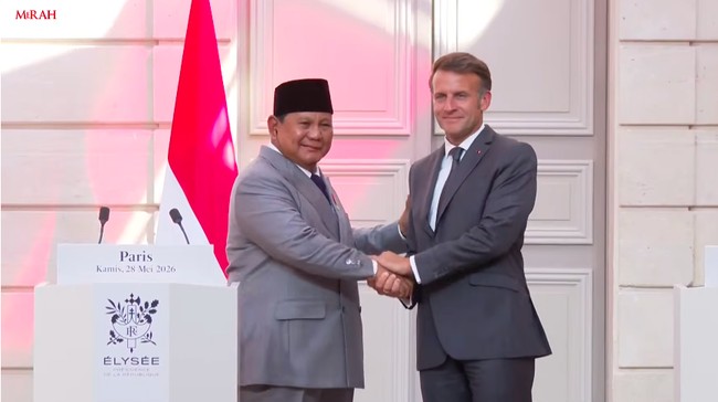 Prabowo Instruksikan Sekolah di Indonesia Wajib Belajar Bahasa Prancis