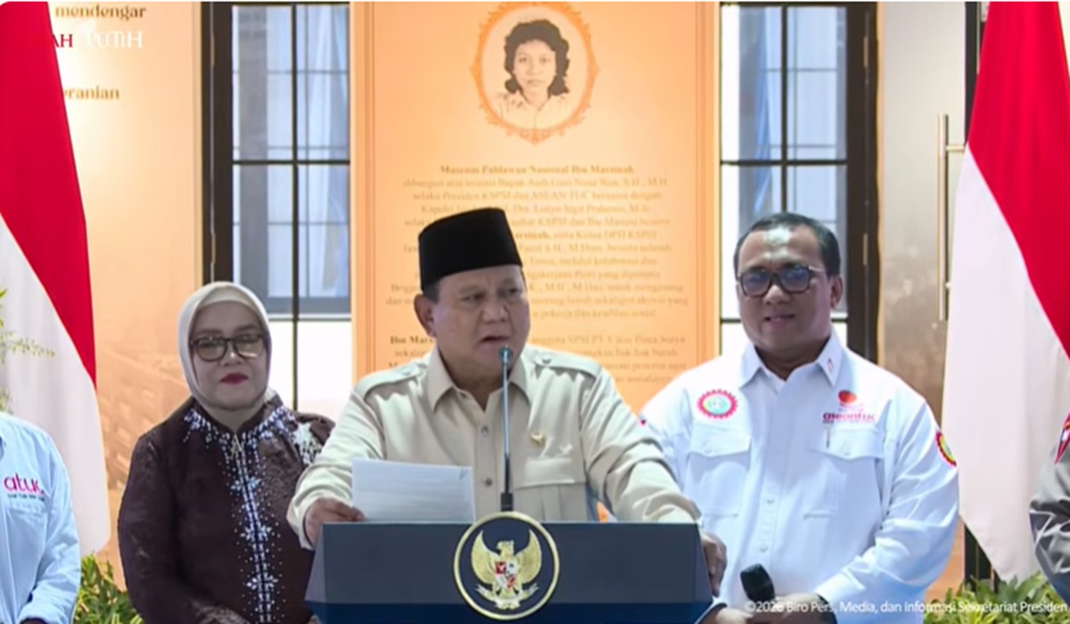 Prabowo: Pembunuhan Marsinah Tragedi Masa Lalu yang Harus Diperbaiki