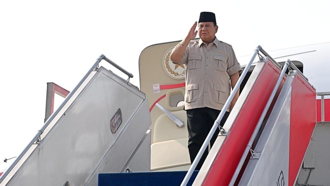 Prabowo Subianto Hadiri KTT ASEAN di Filipina, Dilepas Gibran