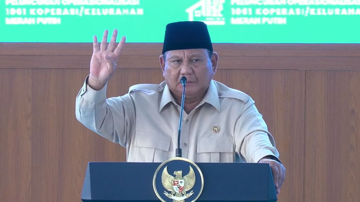 Presiden Prabowo Resmikan 1.061 Koperasi Desa di Nganjuk