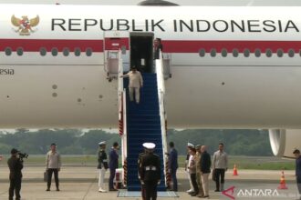 Presiden Prabowo Tiba di Indonesia Usai Kunjungan ke Prancis