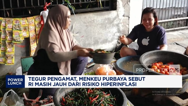 Purbaya Yudhi Sadewa Tegaskan RI Jauh dari Risiko Hiperinflasi