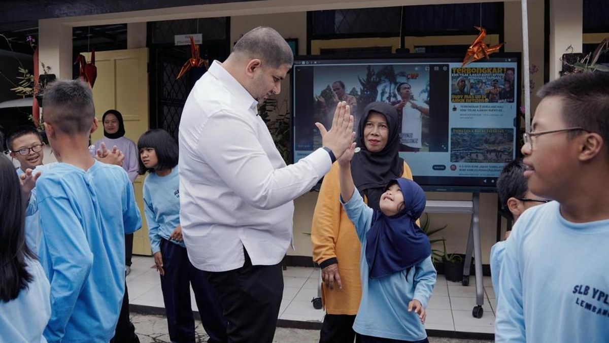 Rajiv Berikan 50 PIP untuk Anak Berkebutuhan Khusus di Lembang