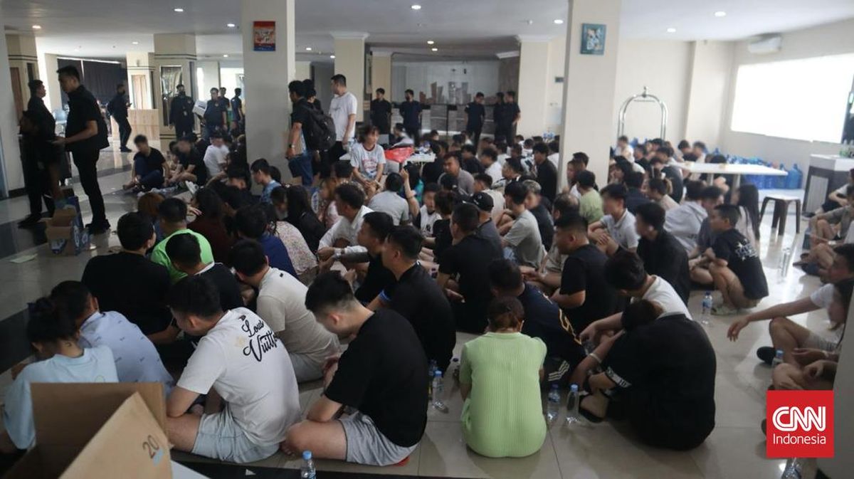 Ratusan WNA Ditangkap di Batam Terkait Penipuan Online