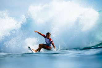 Rio Waida Masuk 16 Besar WSL New Zealand Pro 2026