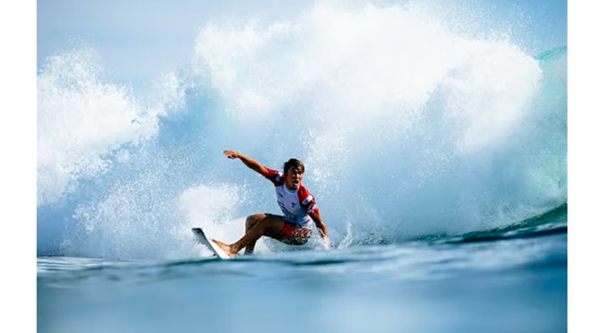 Rio Waida Masuk 16 Besar WSL New Zealand Pro 2026
