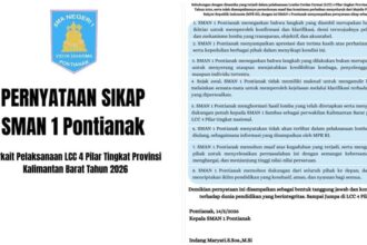 SMAN 1 Pontianak Tolak Pelaksanaan Ulang LCC 4 Pilar MPR