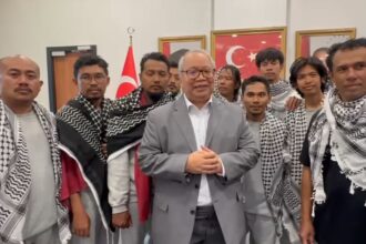 Sembilan WNI Korban Penculikan Israel Tiba di Indonesia