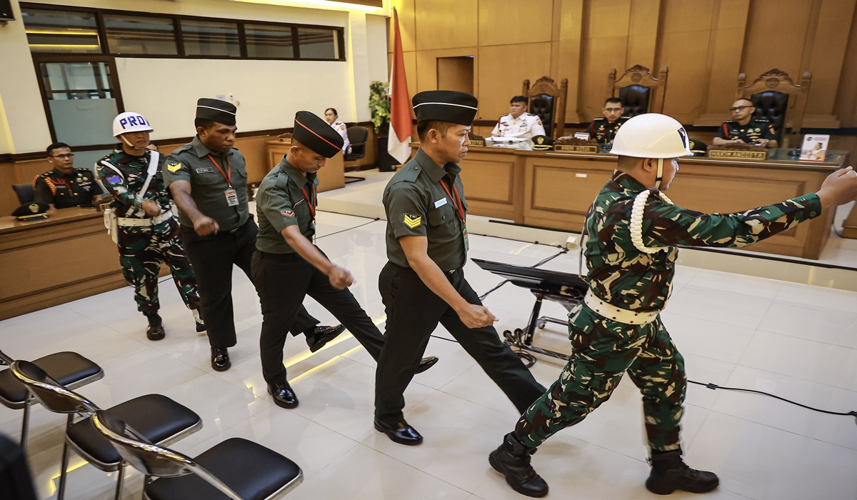 Sidang Vonis Oknum TNI Kasus Pembunuhan Kacab Bank Dijadwalkan 3 Juni