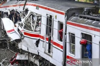 Sopir Taksi Ditetapkan Lalai dalam Kecelakaan KRL di Bekasi