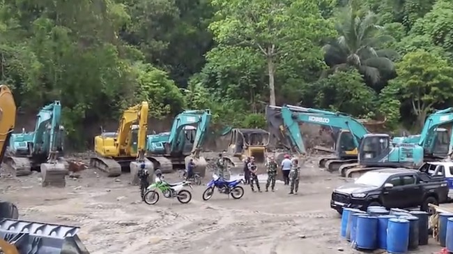 TNI dan Pemprov Maluku Tertibkan Tambang Emas Ilegal di Pulau Buru