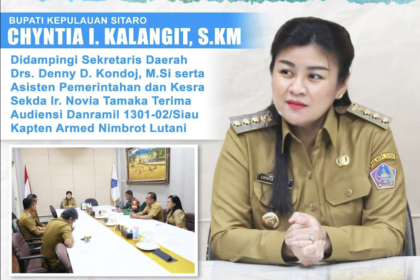 Pemkab Sitaro dan TNI Perkuat Sinergi Keamanan dan Pembangunan Daerah