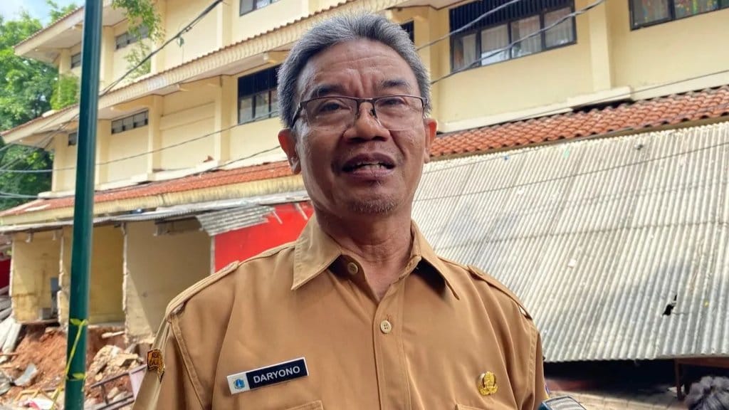 Tembok Roboh, SDN Tebet Barat 08 Terapkan Belajar Daring