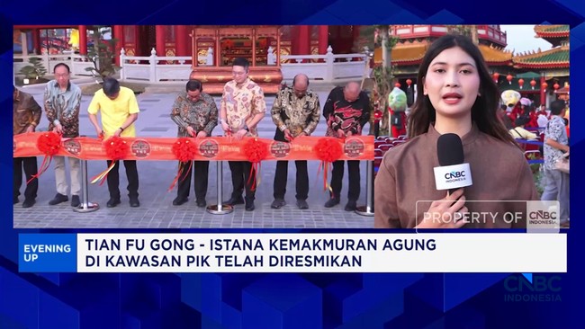 Tian Fu Gong Istana Kemakmuran Agung Resmi Diresmikan di PIK