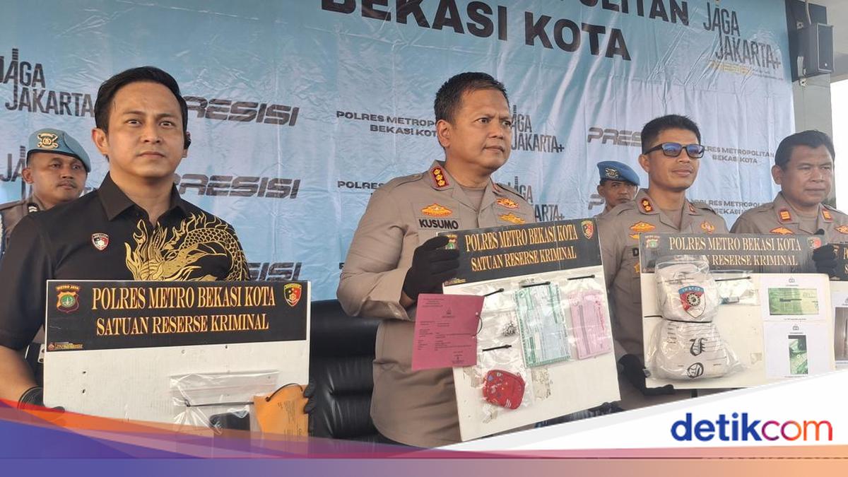 Tiga Maling Motor di Bekasi Ditangkap Usai Menuduh Korban