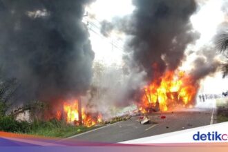 Tragedi Tabrakan Bus ALS dan Truk Tangki di Sumsel Tewaskan 16 Korban