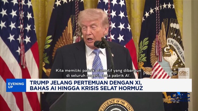 Trump dan Xi Bahas Kecerdasan Buatan Jelang Pertemuan