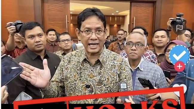 Video Hoaks Distribusi Modal Usaha oleh Menkeu Purbaya Viral