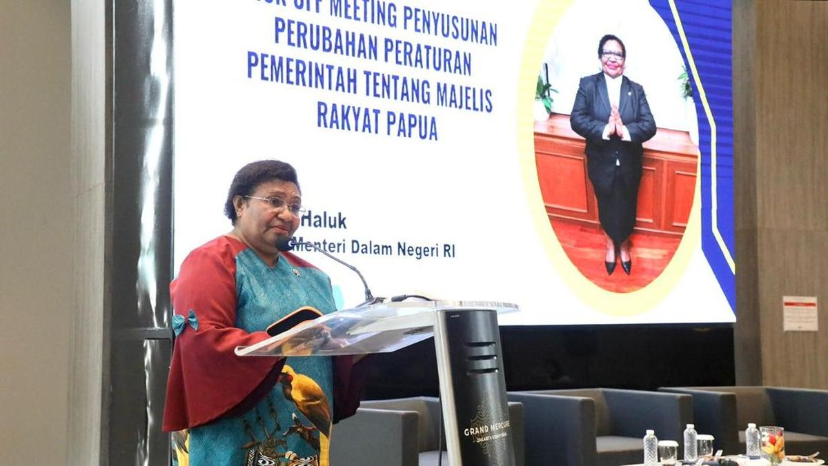 Wamendagri Ribka Haluk Awasi Perdamaian Konflik Suku di Wamena