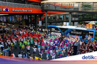 Warga Antusias Menyambut Lokasi Baru CFD di Rasuna Said