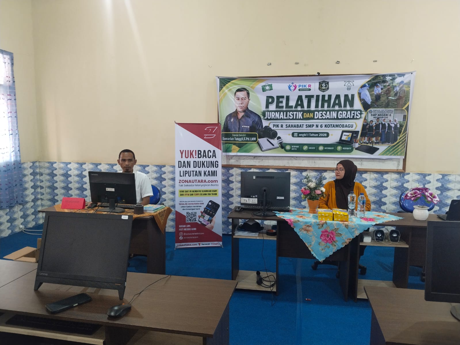 SMPN 6 Kotamobagu gandeng Zonautara pada pelatihan jurnalistik dan desain grafis 8 SMPN 6 Kotamobagu gandeng Zonautara pada pelatihan jurnalistik dan desain grafis