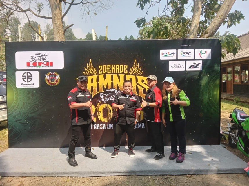 1.500 Penggemar Ninja Hadiri Jamnas Kawasaki di Gunung Mas