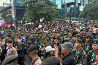 4.263 Aparat Siaga Kawal Aksi Mahasiswa Trisakti di Jakarta