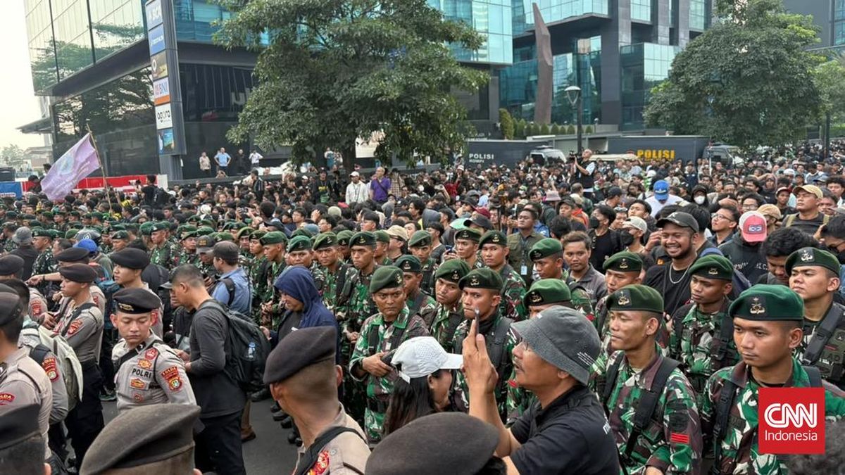 4.263 Aparat Siaga Kawal Aksi Mahasiswa Trisakti di Jakarta