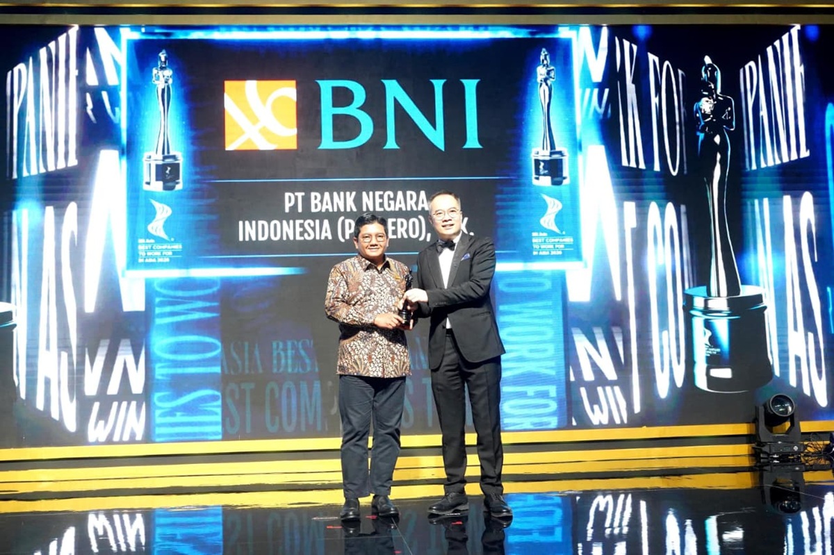BNI Kembali Raih Best Companies to Work for in Asia 2026