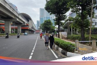 Car Free Day Ditiadakan karena Jakarta Marathon, Warga Kecewa di Rasuna Said
