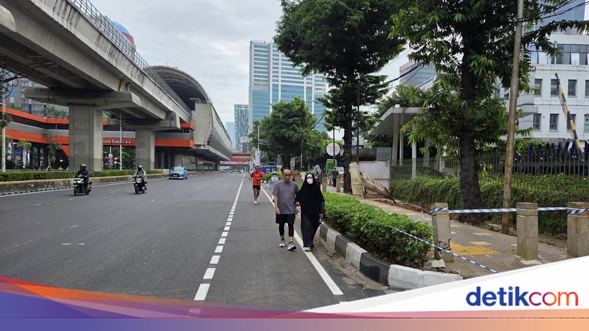 Car Free Day Ditiadakan karena Jakarta Marathon, Warga Kecewa di Rasuna Said