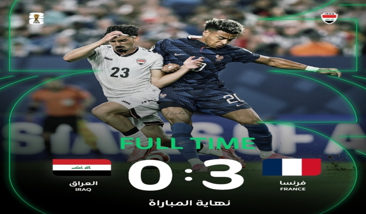 Cuaca Buruk Tunda Babak Kedua Prancis vs Irak