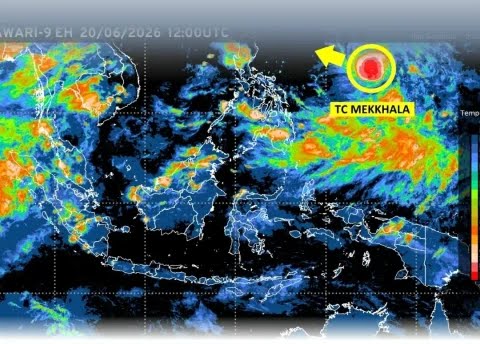 Cuaca Ekstrem Akibat Siklon Tropis Mekala Melanda 22 Juni 2026
