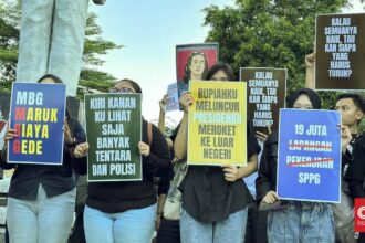Demo Aliansi Surabaya Menggugat Tuntut Reformasi Kebijakan