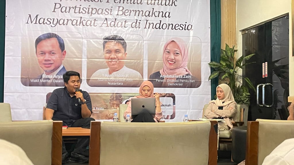 Desain Pemilu di Indonesia Kurang Memenuhi Hak Politik Masyarakat Adat