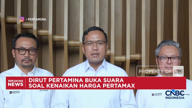Dirut Pertamina Jelaskan Kenaikan Harga Pertamax