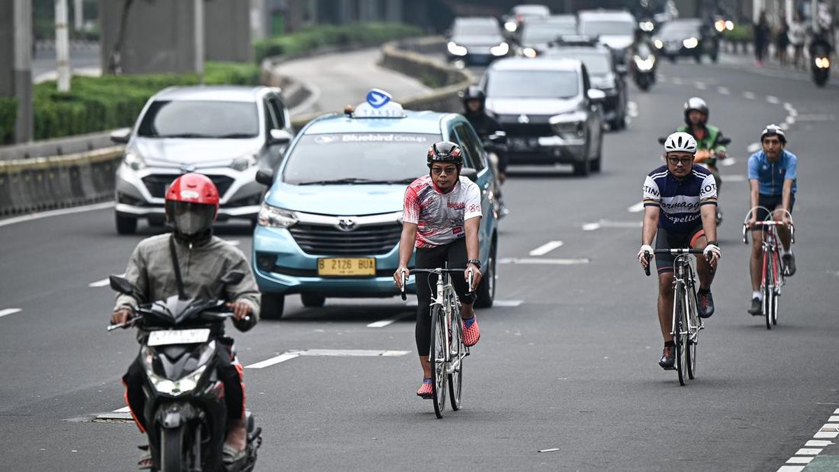 Dishub DKI Jakarta Atur Lalu Lintas untuk Yellow Run