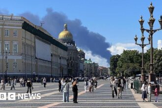 Drone Ukraina Serang Sankt Peterburg Saat Forum Ekonomi Rusia Dibuka