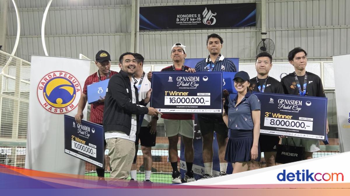 GP Nasdem Gelar Turnamen Padel, Sasar Pemilih Gen Z