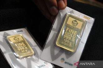 Harga Emas Antam Naik Menjadi Rp2,770 Juta per Gram