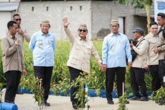 FOTO: Prabowo hadiri puncak PENAS KTNA XVII di Gorontalo