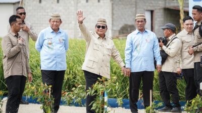 FOTO: Prabowo hadiri puncak PENAS KTNA XVII di Gorontalo