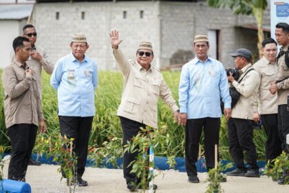 FOTO: Prabowo hadiri puncak PENAS KTNA XVII di Gorontalo