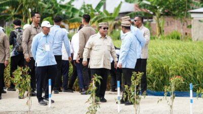 FOTO: Prabowo hadiri puncak PENAS KTNA XVII di Gorontalo
